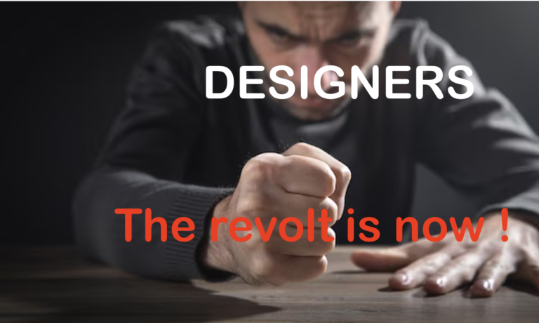 Betrayed by the electric chimera? Designers: the revolt is now !