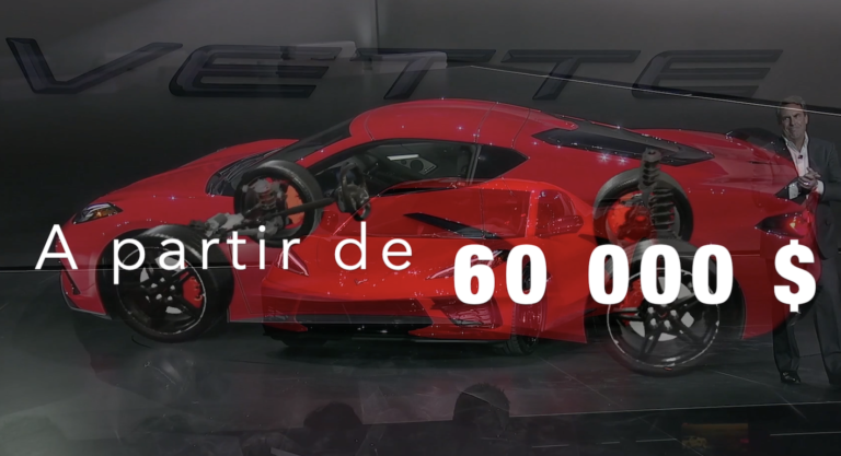 ENGLISH – Unpublished video of LIGNES/auto : the Corvette is unveiled