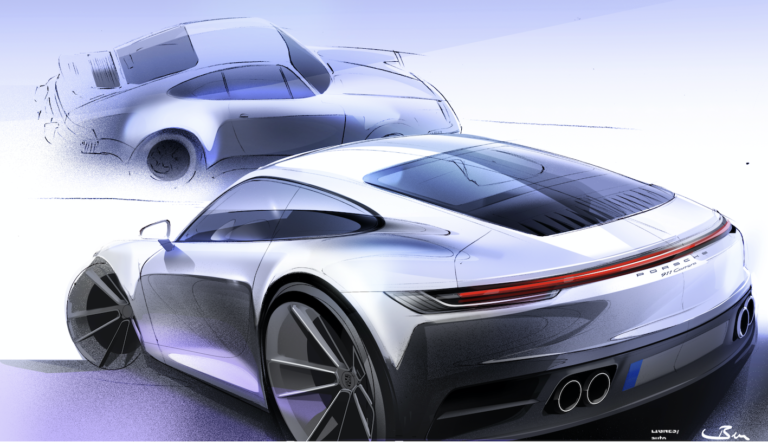 Re-lecture d’été : l’interview des designers de la nouvelle Porsche 911
