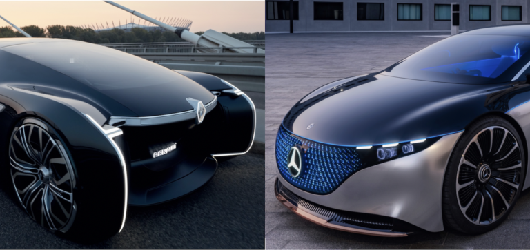 ENGLISH – Limousine of the future : Renault wins its duel against Mercedes !