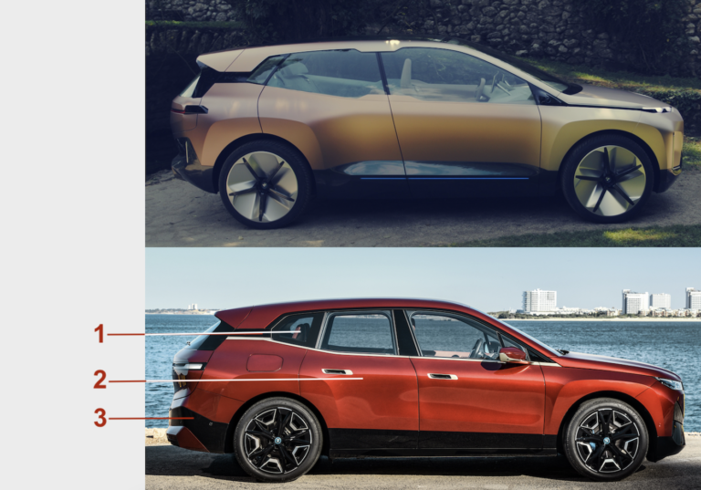 BMW iX: from the concept to the series, from the continuation of ideas