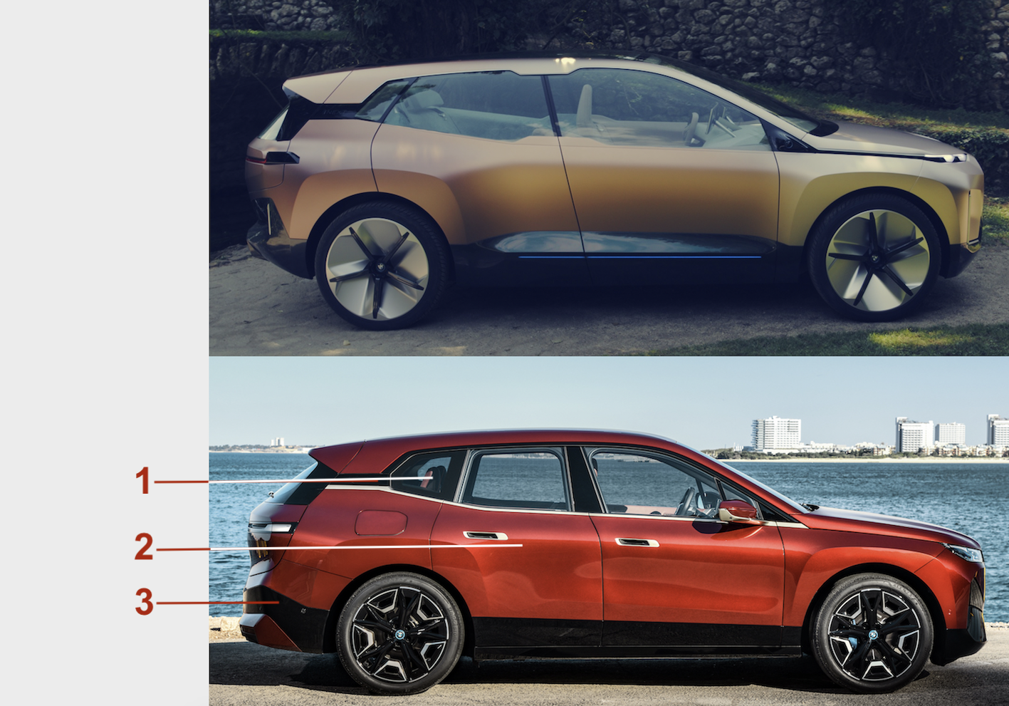 BMW iX: from the concept to the series, from the continuation of ideas ...