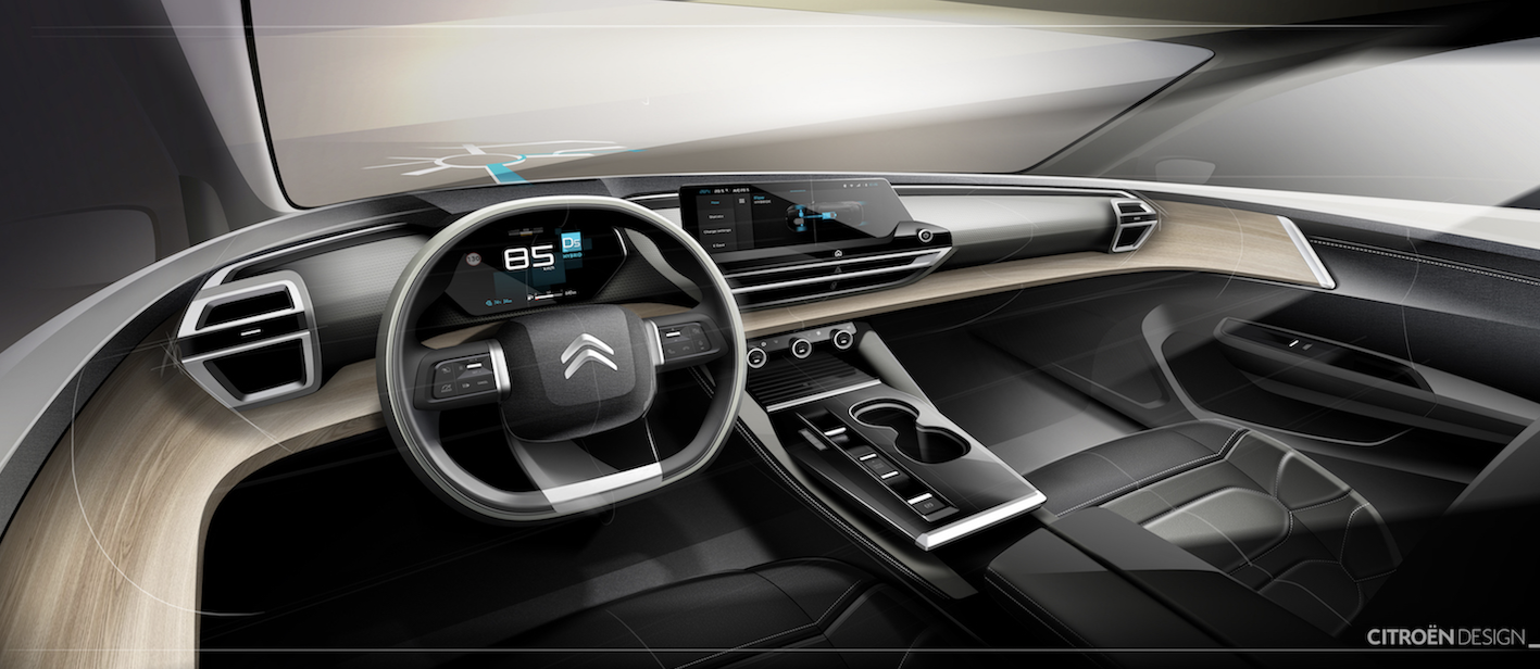 Citroen c5 салон