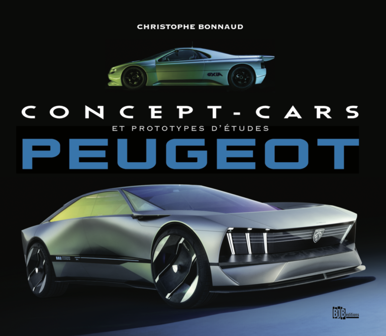 Profitez dès aujourd’hui des avantages de la souscription pour le livre “Concept-cars et prototypes d’études Peugeot”