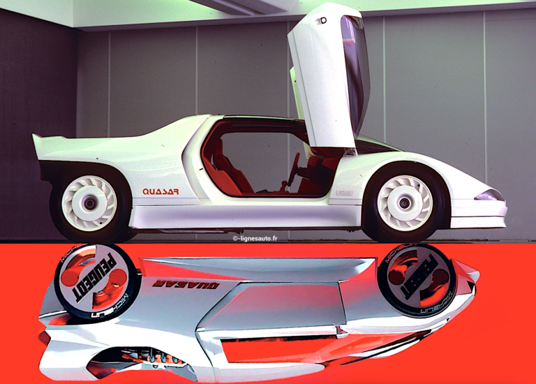 Il y a 40 ans, le concept-car Peugeot Quasar mettait le feu aux poudres !