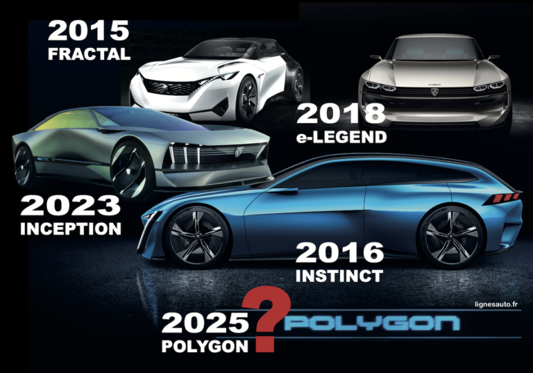 Concept Polygon : retour sur dix ans de concept-cars Peugeot (2015-2025)