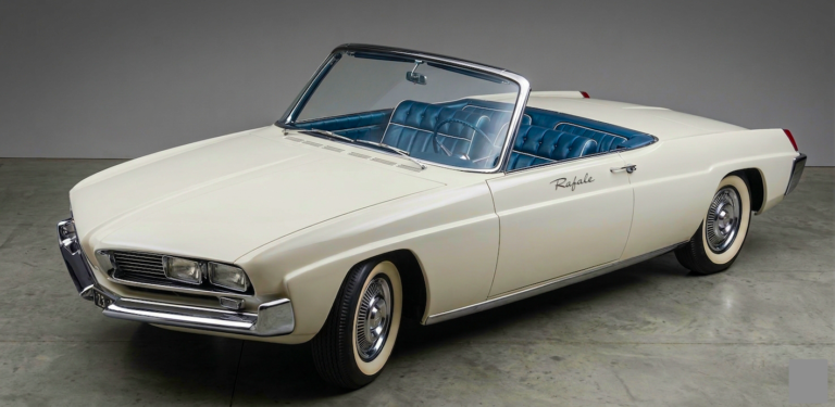 Inédit : la Renault Rafale de Gaston Juchet – 1962
