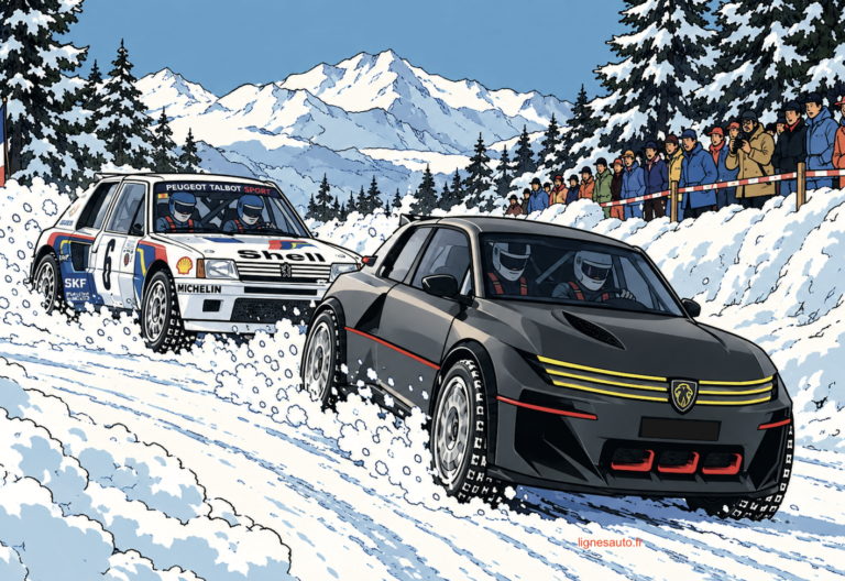 Peugeot E-T16 Concept : déjà sur la neige du Monte-Carlo (presque…)